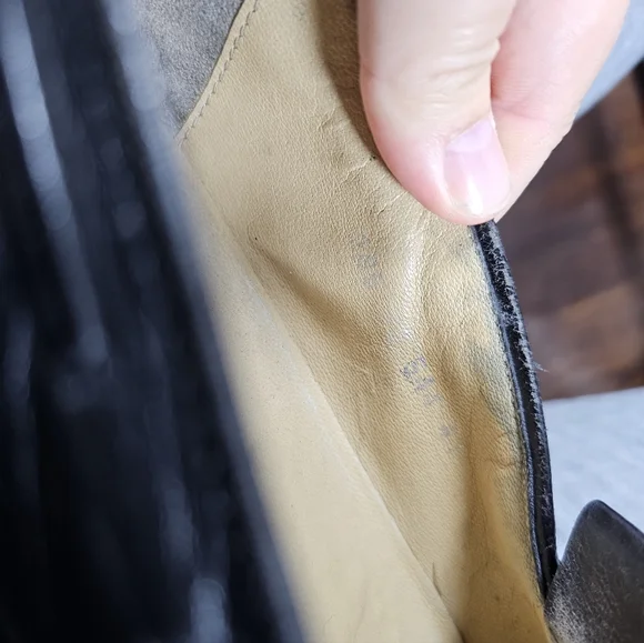 CELINE Quiet Luxury Old Money Chic Classic Black Tassel Leather Loafers Sz EU 41 - Picture 12 of 16